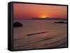 Agia Marina Beach at Dawn, Crete, Greek Islands, Greece, Europe-Jean Brooks-Framed Stretched Canvas