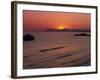 Agia Marina Beach at Dawn, Crete, Greek Islands, Greece, Europe-Jean Brooks-Framed Photographic Print