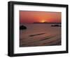 Agia Marina Beach at Dawn, Crete, Greek Islands, Greece, Europe-Jean Brooks-Framed Photographic Print