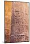 Agilkia Island, Aswan, Egypt. Carvings on column at Philae Temple, a UNESCO World Heritage Site.-Emily Wilson-Mounted Photographic Print