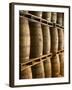 Aging Casks at Bacardi Rum Factory, Bahamas, Caribbean-Walter Bibikow-Framed Photographic Print