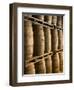 Aging Casks at Bacardi Rum Factory, Bahamas, Caribbean-Walter Bibikow-Framed Photographic Print