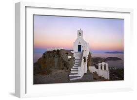 Agios Constantinos Church, Hora, Serifos Island, Cyclades, Greek Islands, Greece, Europe-Tuul-Framed Photographic Print