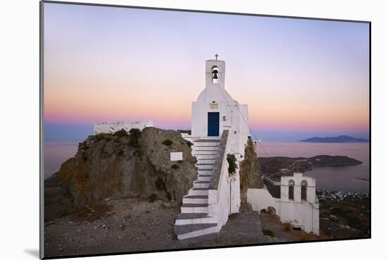 Agios Constantinos Church, Hora, Serifos Island, Cyclades, Greek Islands, Greece, Europe-Tuul-Mounted Photographic Print