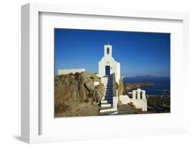 Agios Constantinos Church, Hora, Serifos Island, Cyclades, Greek Islands, Greece, Europe-Tuul-Framed Photographic Print