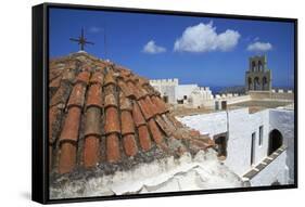 Agios Ioanis Theologos (Monastery of St. John the Theologian)-null-Framed Stretched Canvas