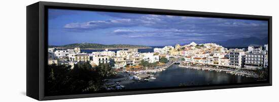 Agios Nikolaos, Crete, Greece-Peter Adams-Framed Stretched Canvas