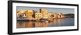 Agios Nikolaos, Lasithi, Crete, Greek Islands, Greece, Europe-Markus Lange-Framed Photographic Print