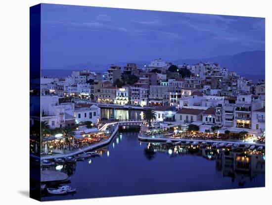 Agios Nikolaos, Lasithi Province, Crete, Greece-Doug Pearson-Stretched Canvas