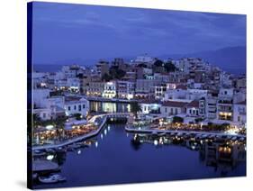 Agios Nikolaos, Lasithi Province, Crete, Greece-Doug Pearson-Stretched Canvas