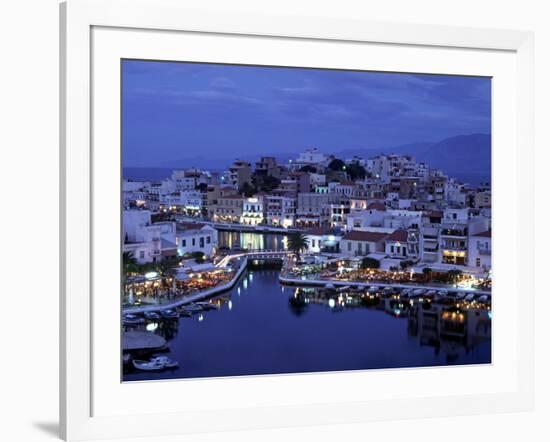 Agios Nikolaos, Lasithi Province, Crete, Greece-Doug Pearson-Framed Photographic Print