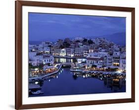 Agios Nikolaos, Lasithi Province, Crete, Greece-Doug Pearson-Framed Photographic Print