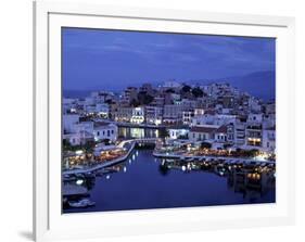 Agios Nikolaos, Lasithi Province, Crete, Greece-Doug Pearson-Framed Photographic Print