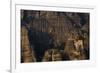 Agios Nikolaos (St, Nicholas) Anapafsas Monastery in Sunset, Meteora, Greece, October 2008-Radisics-Framed Photographic Print