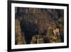 Agios Nikolaos (St, Nicholas) Anapafsas Monastery in Sunset, Meteora, Greece, October 2008-Radisics-Framed Photographic Print