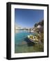 Agios Paulos Church and Fishing Boats, Rhodes, Dodecanese, Greek Islands, Greece, Europe-Sakis Papadopoulos-Framed Photographic Print