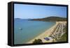 Agios Petros Beach, Andros Island, Cyclades, Greek Islands, Greece, Europe-Tuul-Framed Stretched Canvas