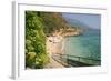 Agios Thomas Beach, Kefalonia, Greece-Peter Thompson-Framed Photographic Print