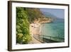 Agios Thomas Beach, Kefalonia, Greece-Peter Thompson-Framed Photographic Print