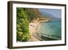 Agios Thomas Beach, Kefalonia, Greece-Peter Thompson-Framed Photographic Print