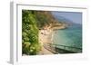 Agios Thomas Beach, Kefalonia, Greece-Peter Thompson-Framed Photographic Print