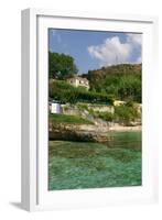 Agios Thomas Beach, Kefalonia, Greece-Peter Thompson-Framed Photographic Print