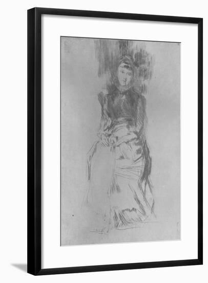 'Agnes', c1875-James Abbott McNeill Whistler-Framed Giclee Print