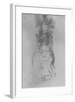 'Agnes', c1875-James Abbott McNeill Whistler-Framed Giclee Print