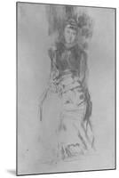 'Agnes', c1875-James Abbott McNeill Whistler-Mounted Giclee Print