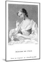 Agnes Marquise de Prie 2-S Harding-Mounted Art Print