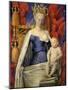 Agnes Sorel as Madonna with Child-Jean Fouquet-Mounted Art Print