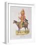 Agni, God of Fire-Louis Thomas Bardel-Framed Giclee Print