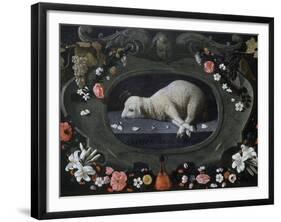 Agnus Dei,1660-1670, Museu de Évora, Portugal-Josefa de Obidos-Framed Giclee Print