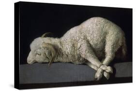 Agnus Dei, Ca.1635-40-Francisco de Zurbarán-Stretched Canvas