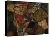Agonie, 1912-Egon Schiele-Stretched Canvas