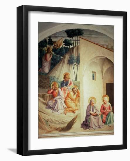 Agony in the Garden, 1442-Fra Angelico-Framed Giclee Print