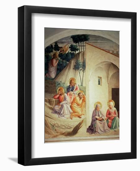 Agony in the Garden, 1442-Fra Angelico-Framed Giclee Print