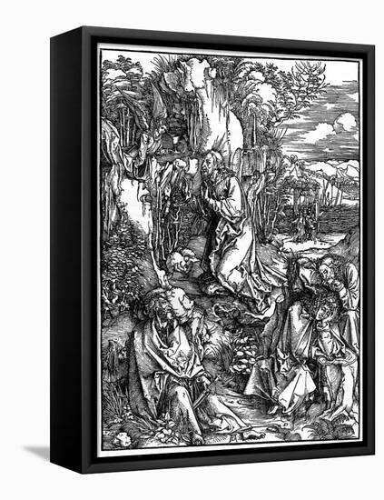 Agony in the Garden, 1498-Albrecht Durer-Framed Stretched Canvas