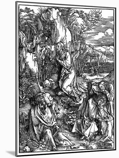 Agony in the Garden, 1498-Albrecht Durer-Mounted Giclee Print