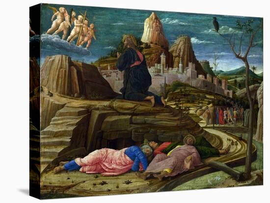 Agony in the Garden, c.1460-Andrea Mantegna-Stretched Canvas