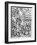 Agony in the Garden from the Great Passion Series, Pub. 1511-Albrecht Dürer-Framed Giclee Print