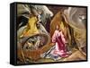 Agony in the Garden of Gethsemane, c.1590-El Greco-Framed Stretched Canvas