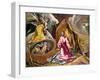 Agony in the Garden of Gethsemane, c.1590-El Greco-Framed Giclee Print