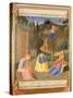 Agony in the Garden, Panel Three of the Silver Treasury of Santissima Annunziata, c.1450-53-Fra Angelico-Stretched Canvas