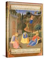 Agony in the Garden, Panel Three of the Silver Treasury of Santissima Annunziata, c.1450-53-Fra Angelico-Stretched Canvas