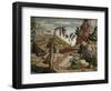 Agony in the Garden (St. Zeno Altarpiece Detail)-Andrea Mantegna-Framed Premium Giclee Print