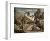 Agony in the Garden (St. Zeno Altarpiece Detail)-Andrea Mantegna-Framed Premium Giclee Print