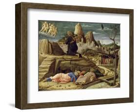 Agony in the Garden-Andrea Mantegna-Framed Giclee Print