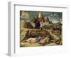 Agony in the Garden-Andrea Mantegna-Framed Giclee Print