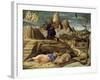 Agony in the Garden-Andrea Mantegna-Framed Giclee Print